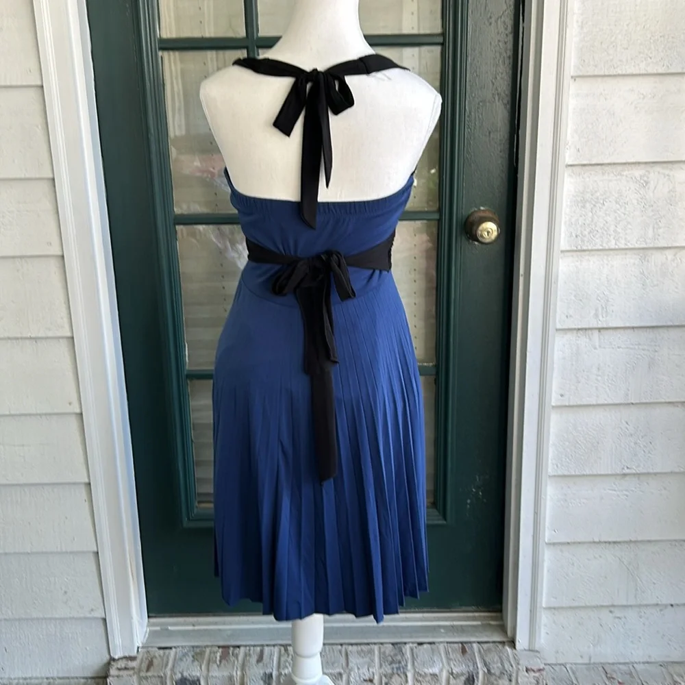 Speechless Elegant Blue and Black Women's Dress size Medium Junior